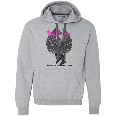 Sweatshirts Sport Grey / Small Moves Like A Jaegger Premium Fleece Hoodie