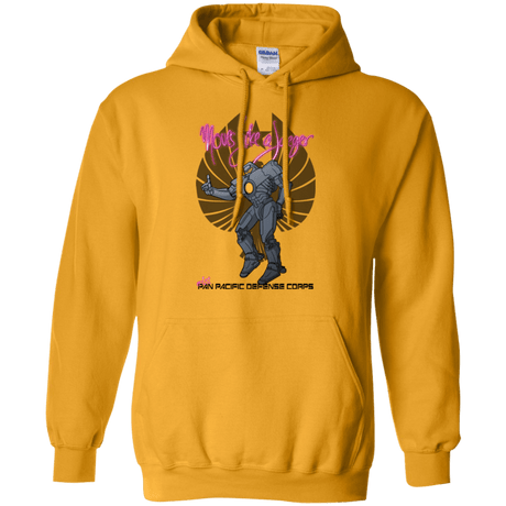 Sweatshirts Gold / Small Moves Like A Jaegger Pullover Hoodie