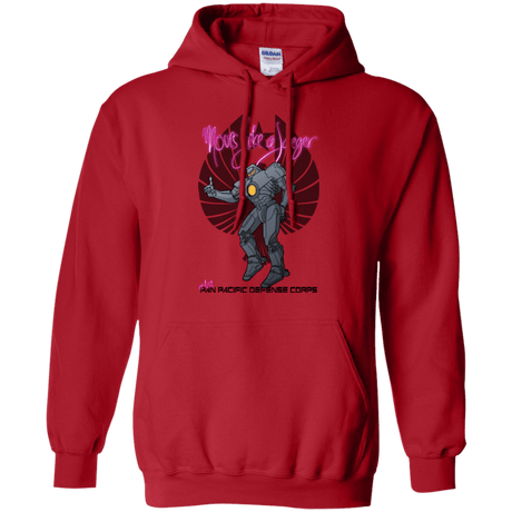 Sweatshirts Red / Small Moves Like A Jaegger Pullover Hoodie