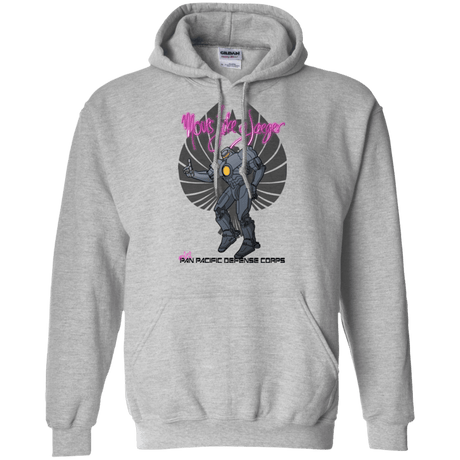 Sweatshirts Sport Grey / Small Moves Like A Jaegger Pullover Hoodie