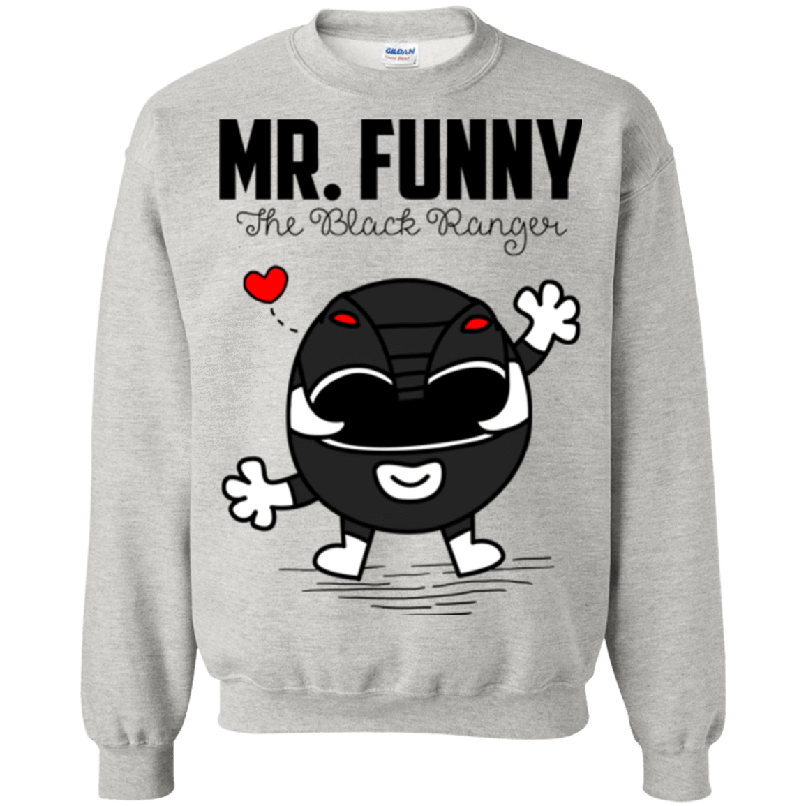 Sweatshirts Ash / Small Mr Funny Crewneck Sweatshirt