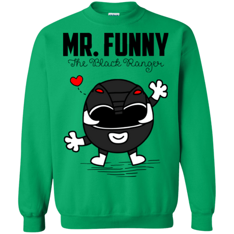 Sweatshirts Irish Green / Small Mr Funny Crewneck Sweatshirt
