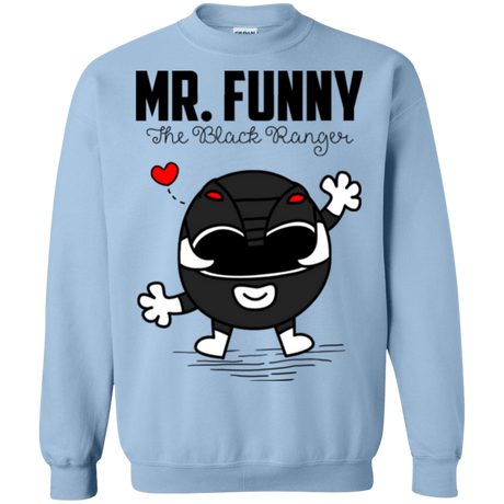 Sweatshirts Light Blue / Small Mr Funny Crewneck Sweatshirt