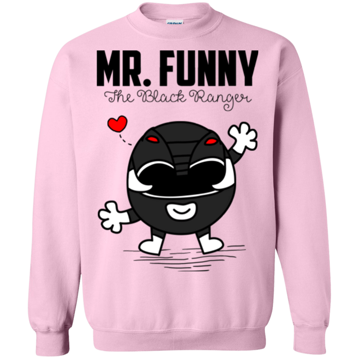 Sweatshirts Light Pink / Small Mr Funny Crewneck Sweatshirt