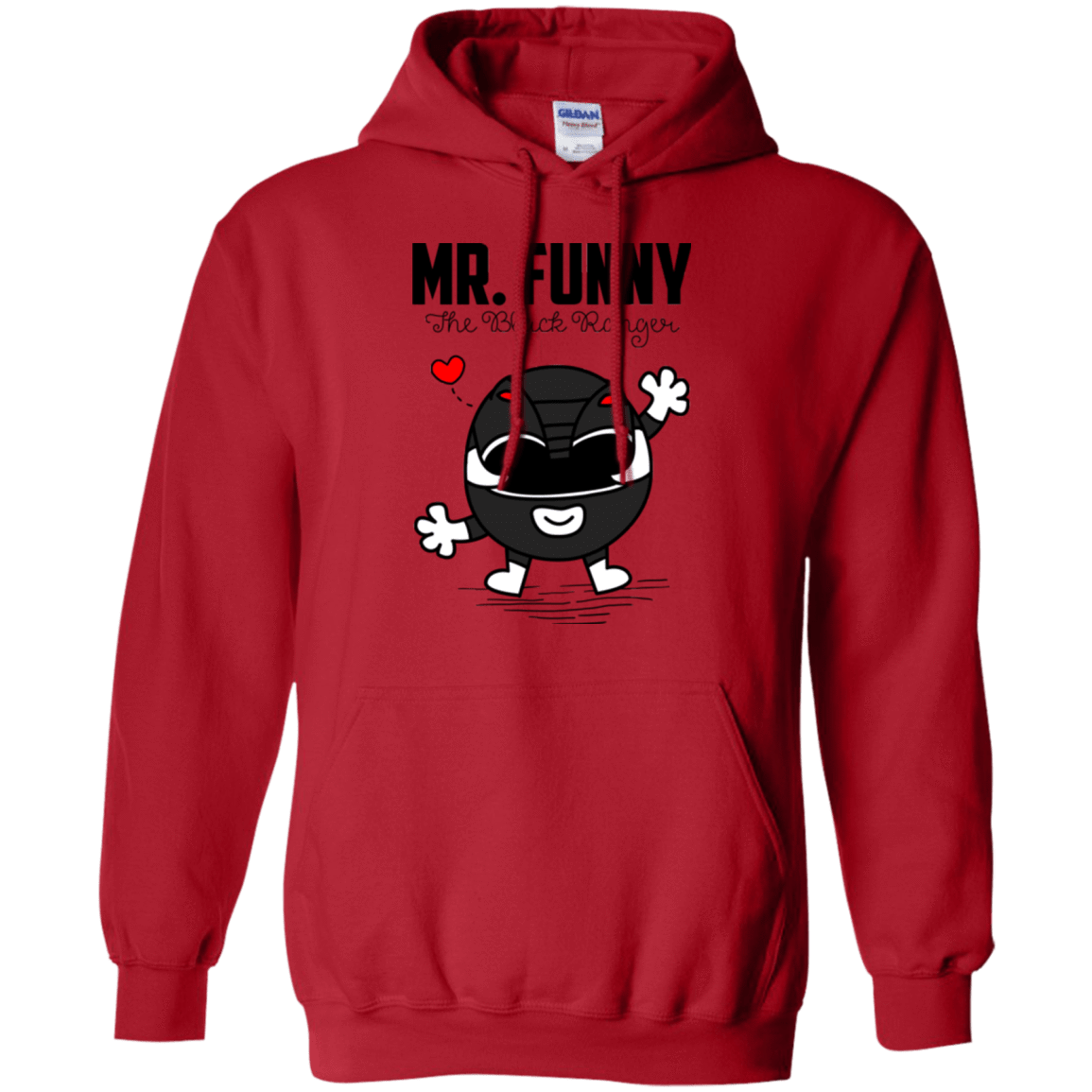 Sweatshirts Red / Small Mr Funny Pullover Hoodie