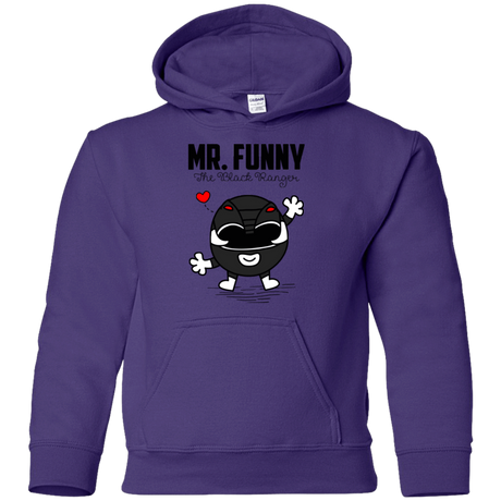 Sweatshirts Purple / YS Mr Funny Youth Hoodie