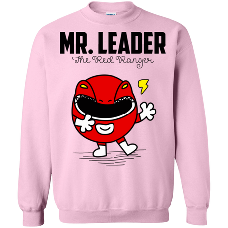 Sweatshirts Light Pink / Small Mr Leader Crewneck Sweatshirt