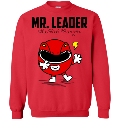 Sweatshirts Red / Small Mr Leader Crewneck Sweatshirt