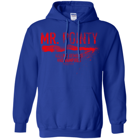 Sweatshirts Royal / Small Mr Pointy Pullover Hoodie