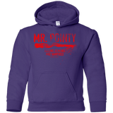 Sweatshirts Purple / YS Mr Pointy Youth Hoodie