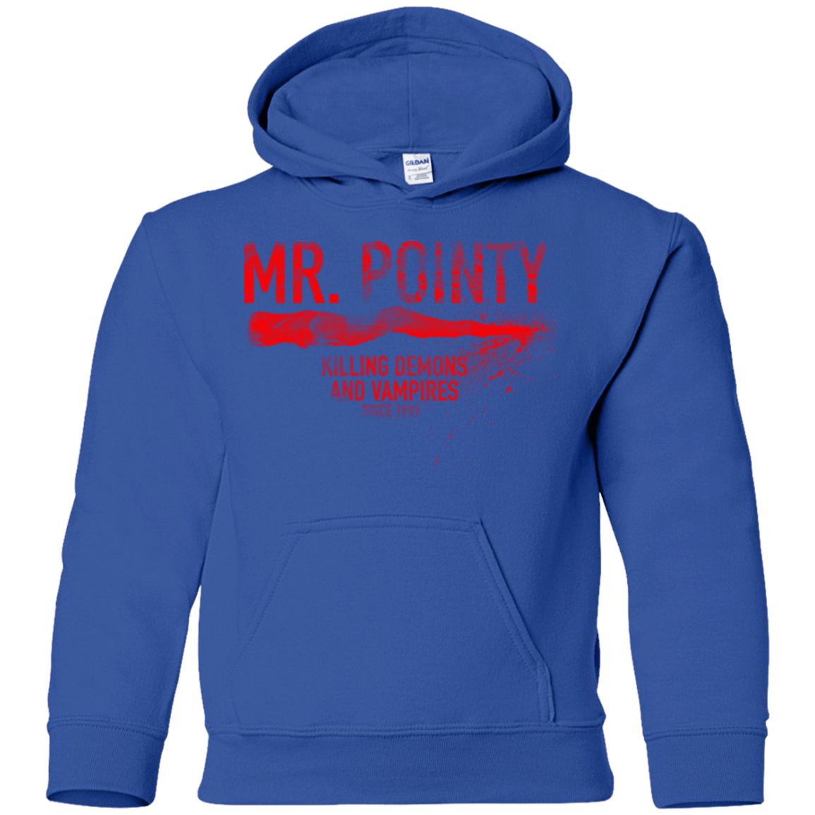 Sweatshirts Royal / YS Mr Pointy Youth Hoodie