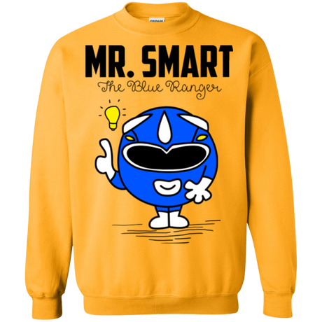 Sweatshirts Gold / Small Mr Smart Crewneck Sweatshirt