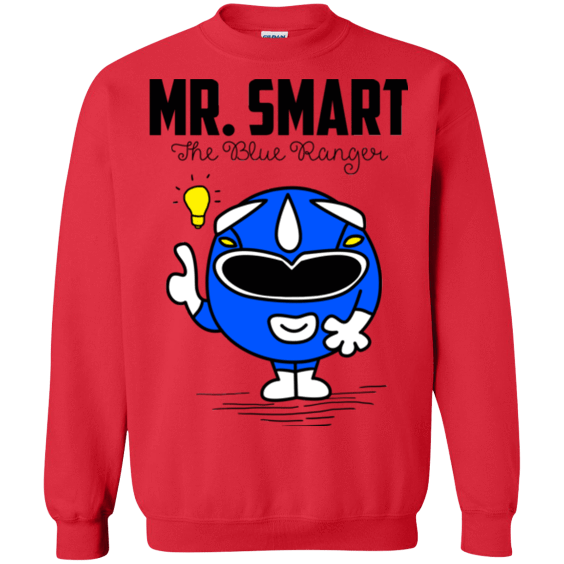 Sweatshirts Red / Small Mr Smart Crewneck Sweatshirt