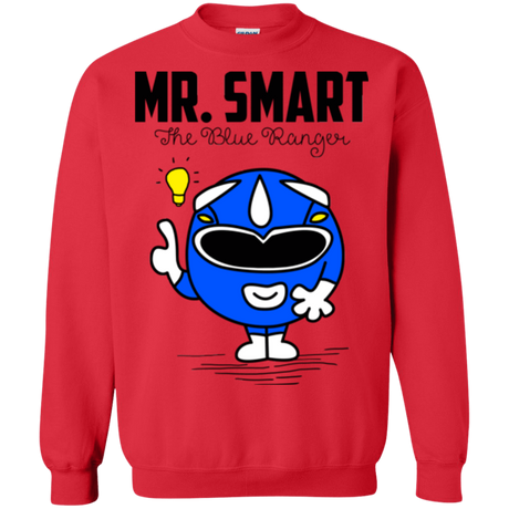 Sweatshirts Red / Small Mr Smart Crewneck Sweatshirt