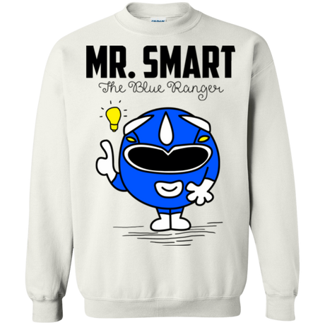 Sweatshirts White / Small Mr Smart Crewneck Sweatshirt