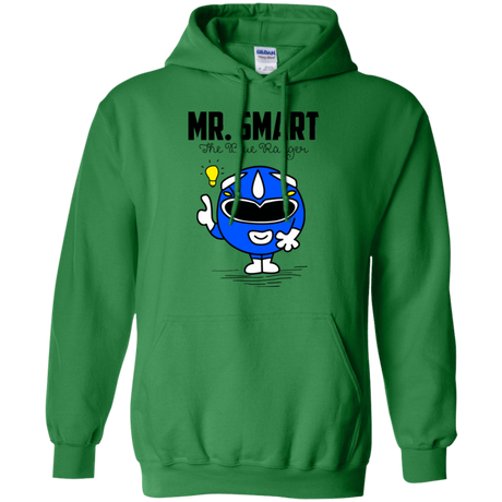 Sweatshirts Irish Green / Small Mr Smart Pullover Hoodie