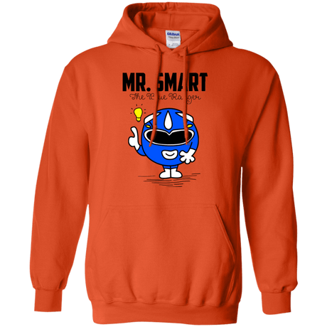 Sweatshirts Orange / Small Mr Smart Pullover Hoodie