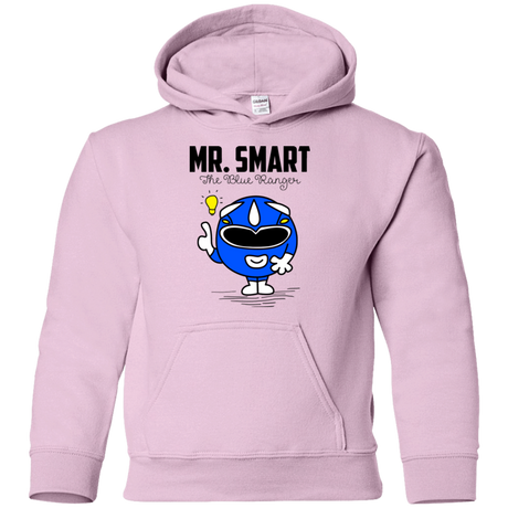 Sweatshirts Light Pink / YS Mr Smart Youth Hoodie
