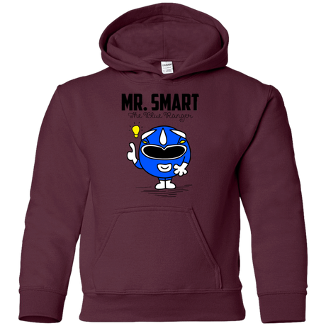 Sweatshirts Maroon / YS Mr Smart Youth Hoodie