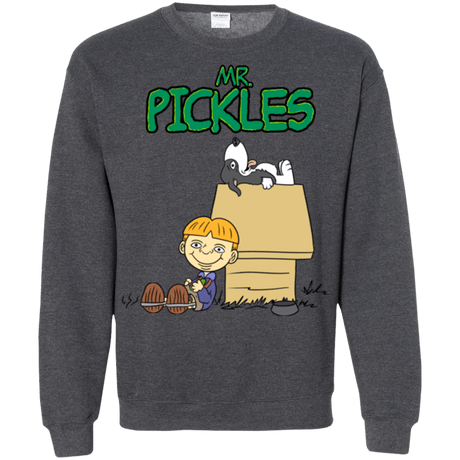 Sweatshirts Dark Heather / S Mr Snopkles Crewneck Sweatshirt