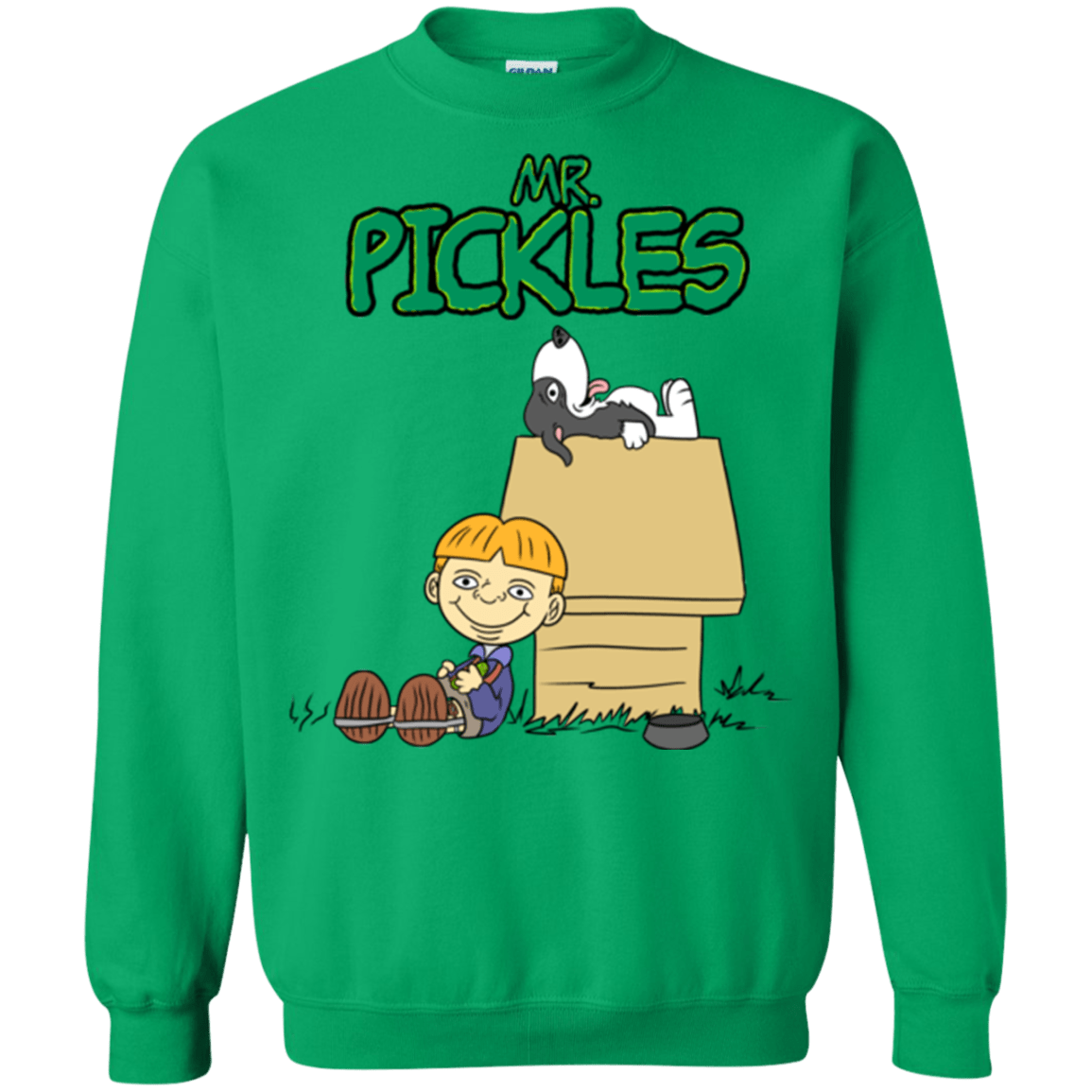 Sweatshirts Irish Green / S Mr Snopkles Crewneck Sweatshirt