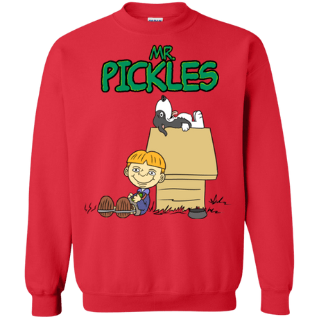 Sweatshirts Red / S Mr Snopkles Crewneck Sweatshirt