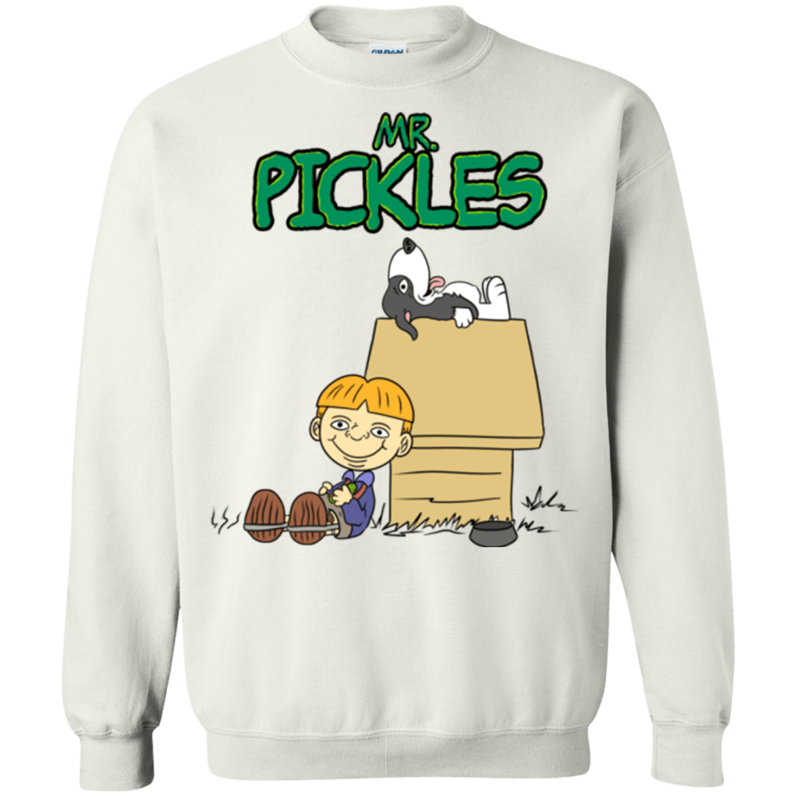 Sweatshirts White / S Mr Snopkles Crewneck Sweatshirt