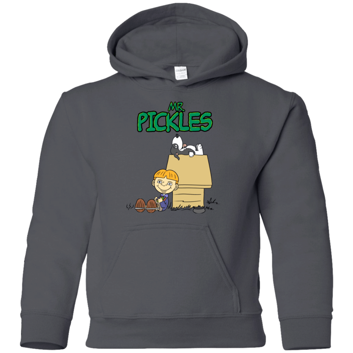 Sweatshirts Charcoal / YS Mr Snopkles Youth Hoodie