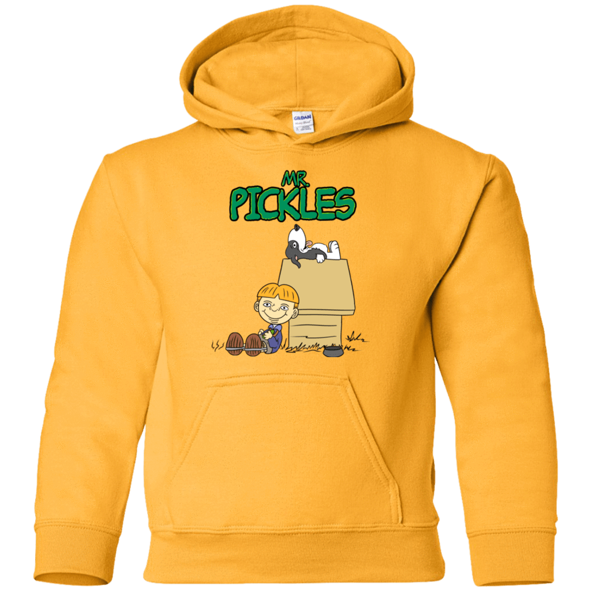 Sweatshirts Gold / YS Mr Snopkles Youth Hoodie