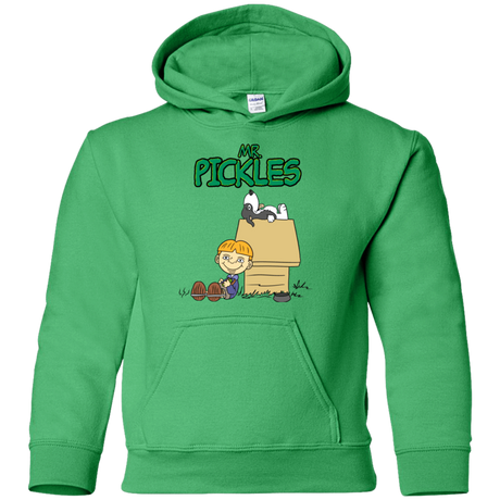 Sweatshirts Irish Green / YS Mr Snopkles Youth Hoodie