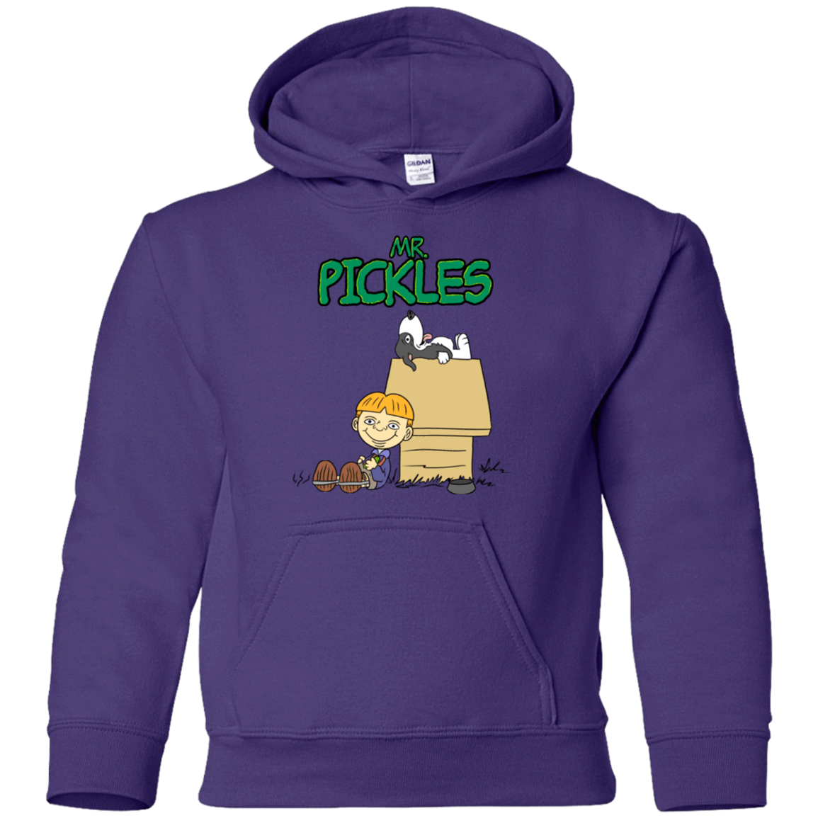 Sweatshirts Purple / YS Mr Snopkles Youth Hoodie