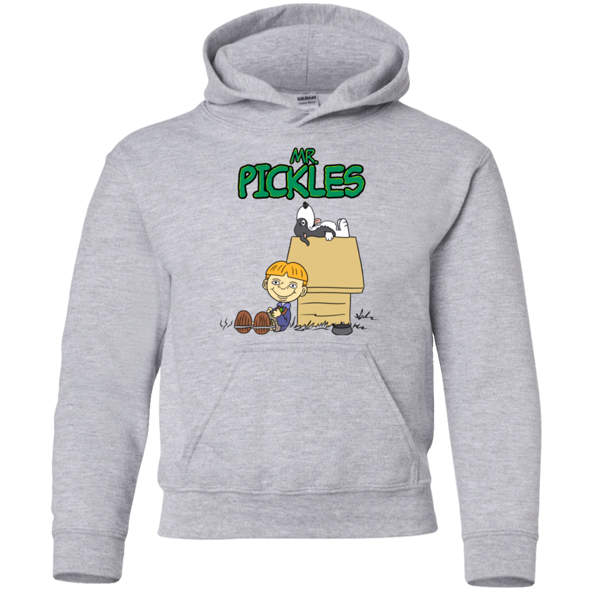 Sweatshirts Sport Grey / YS Mr Snopkles Youth Hoodie