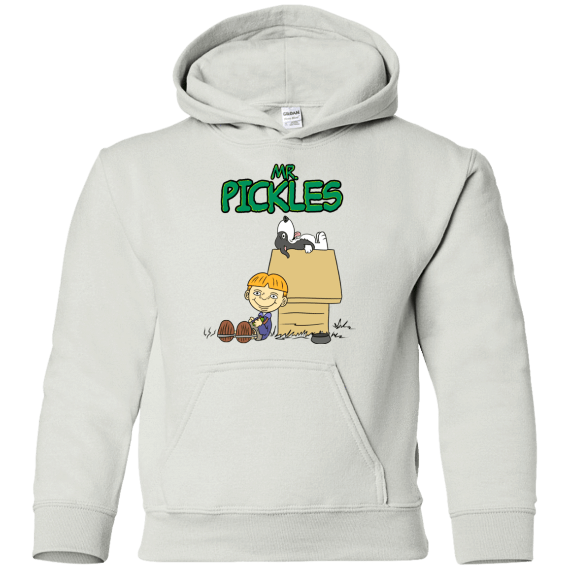 Sweatshirts White / YS Mr Snopkles Youth Hoodie