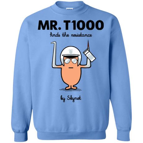 Sweatshirts Carolina Blue / Small Mr T1000 Crewneck Sweatshirt