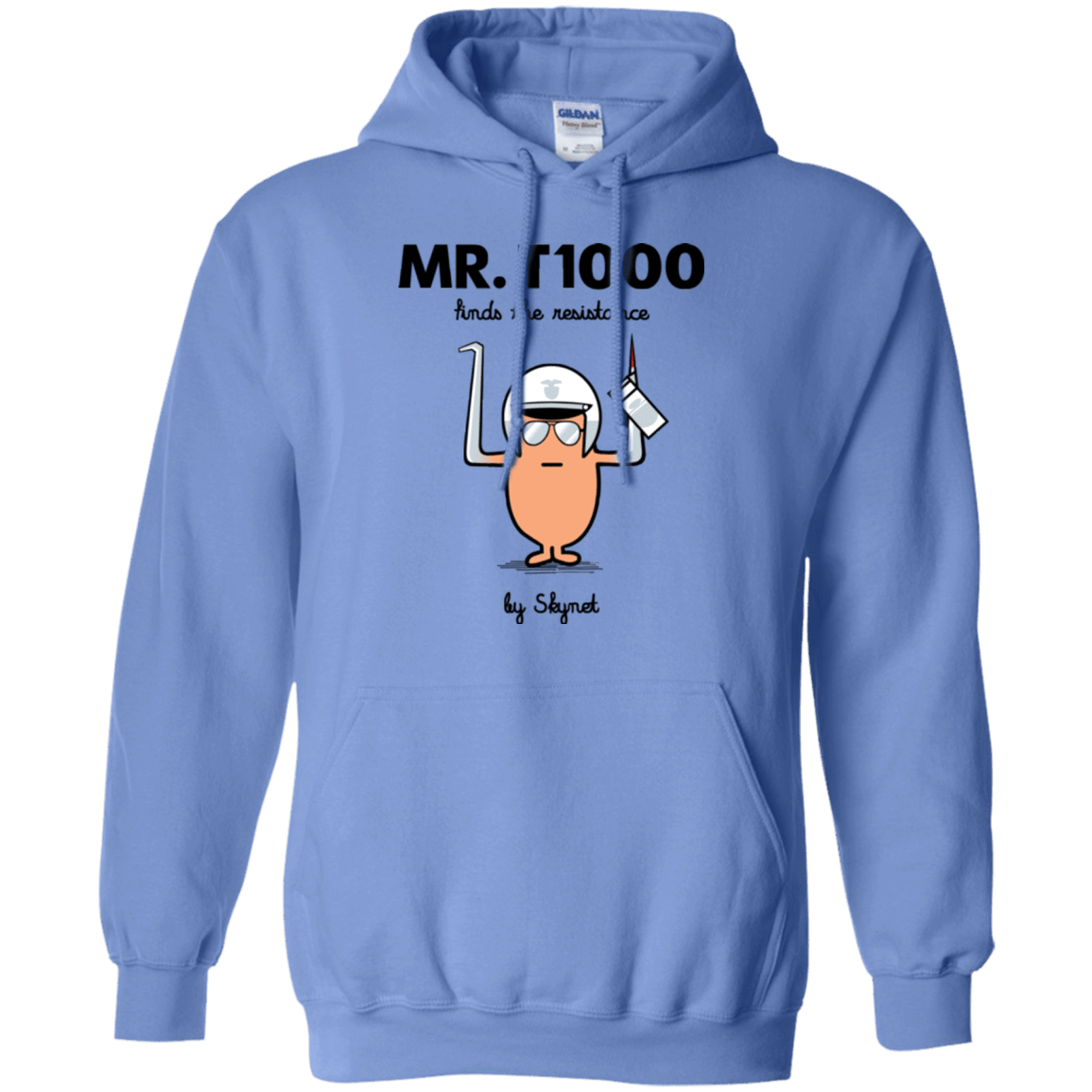 Sweatshirts Carolina Blue / Small Mr T1000 Pullover Hoodie