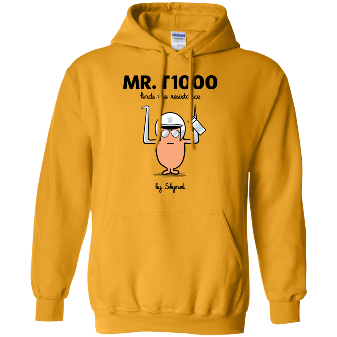 Sweatshirts Gold / Small Mr T1000 Pullover Hoodie