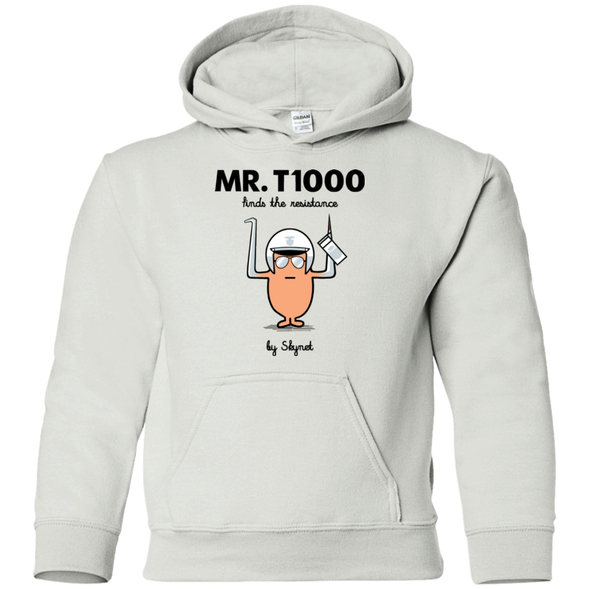 Sweatshirts White / YS Mr T1000 Youth Hoodie