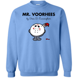 Sweatshirts Carolina Blue / Small Mr Voorhees Crewneck Sweatshirt