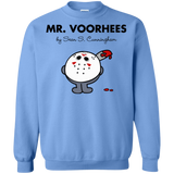 Sweatshirts Carolina Blue / Small Mr Voorhees Crewneck Sweatshirt