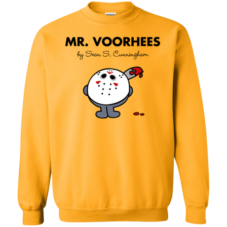 Sweatshirts Gold / Small Mr Voorhees Crewneck Sweatshirt