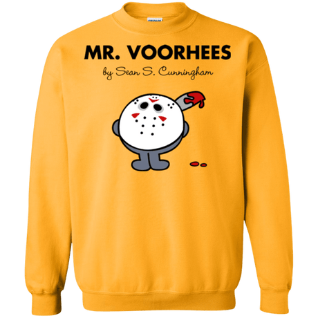 Sweatshirts Gold / Small Mr Voorhees Crewneck Sweatshirt