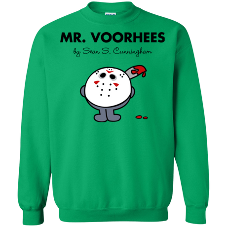 Sweatshirts Irish Green / Small Mr Voorhees Crewneck Sweatshirt