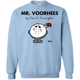 Sweatshirts Light Blue / Small Mr Voorhees Crewneck Sweatshirt