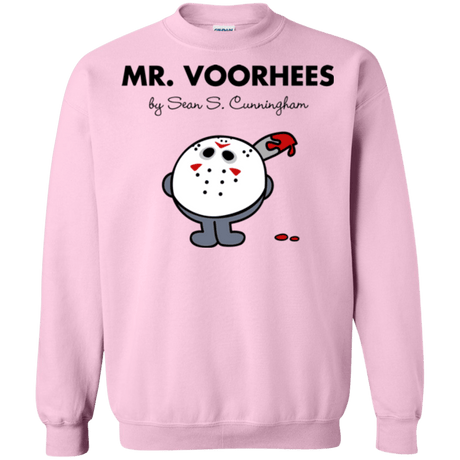 Sweatshirts Light Pink / Small Mr Voorhees Crewneck Sweatshirt