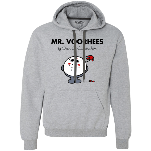 Sweatshirts Sport Grey / Small Mr Voorhees Premium Fleece Hoodie