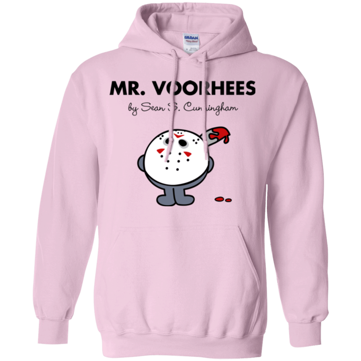 Sweatshirts Light Pink / Small Mr Voorhees Pullover Hoodie