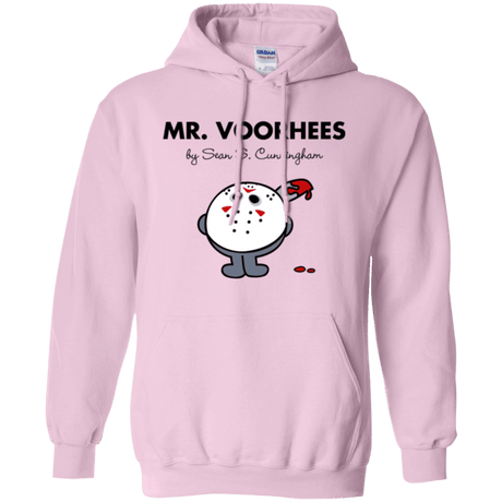 Sweatshirts Light Pink / Small Mr Voorhees Pullover Hoodie