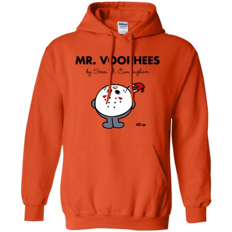 Sweatshirts Orange / Small Mr Voorhees Pullover Hoodie