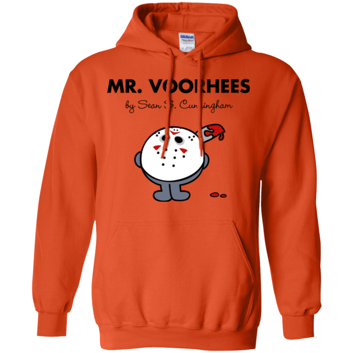 Sweatshirts Orange / Small Mr Voorhees Pullover Hoodie