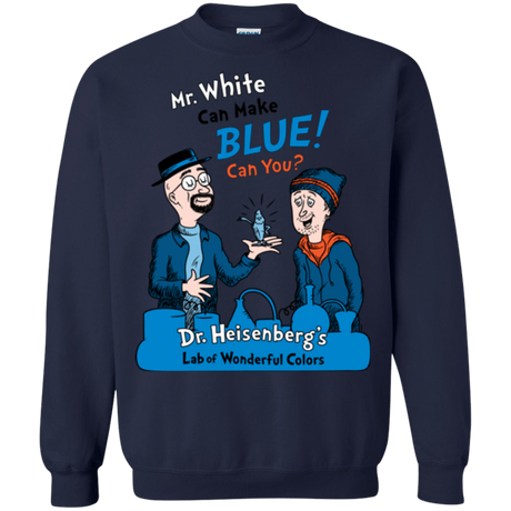 Sweatshirts Navy / Small Mr White Crewneck Sweatshirt